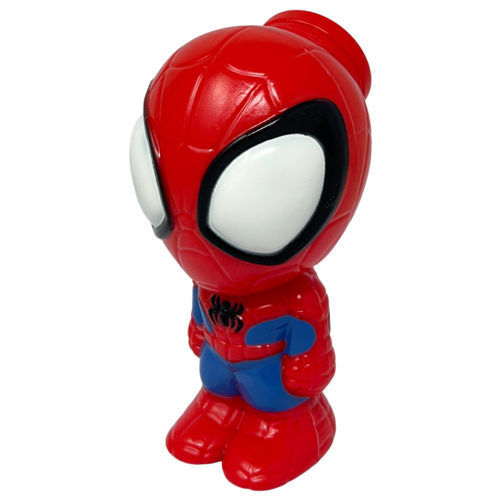 BORRACCIA SPIDERMAN MARVEL PERSONAGGIO 3D BOTTIGLIA 300 ML IN PLASTICA RIUTILIZZABILE BECCUCCIO RIPIEGABILE -83205