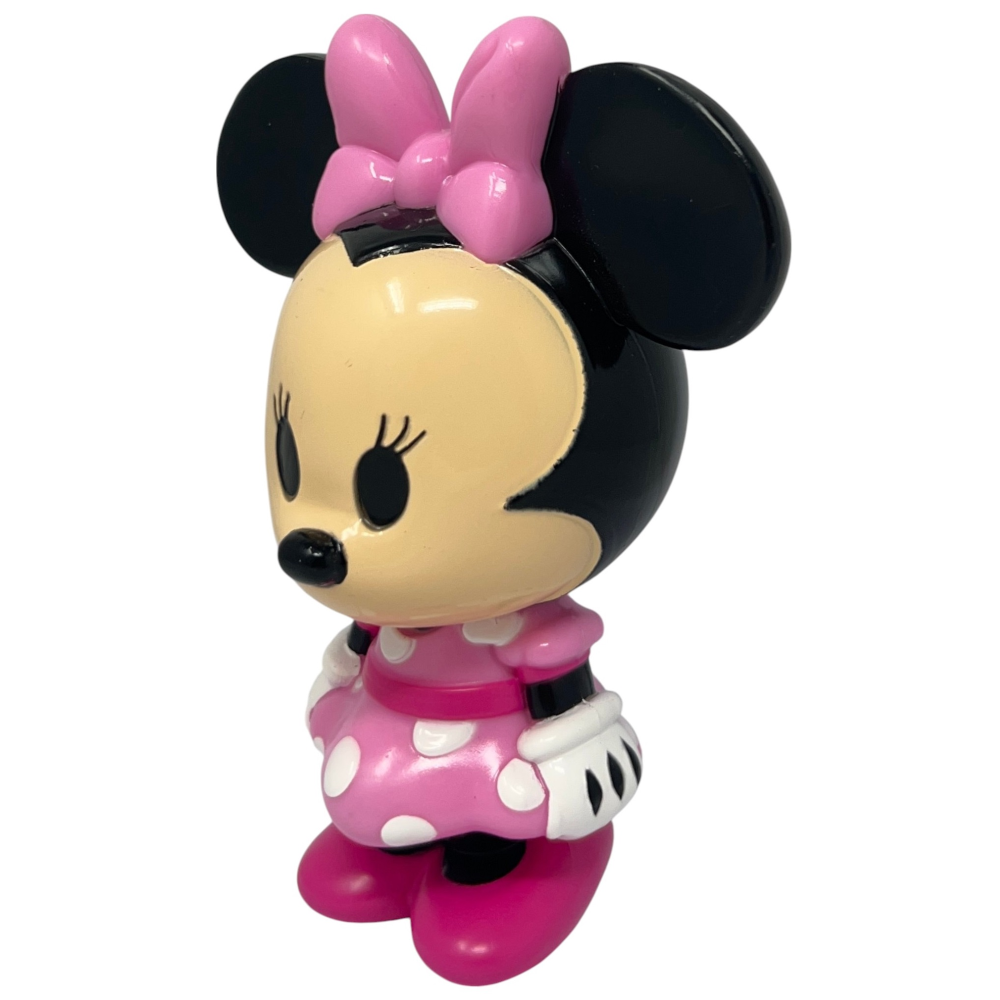 BORRACCIA MINNIE MOUSE DISNEY PERSONAGGIO 3D BOTTIGLIA 260 ML IN PLASTICA RIUTILIZZABILE BECCUCCIO RIPIEGABILE -83204