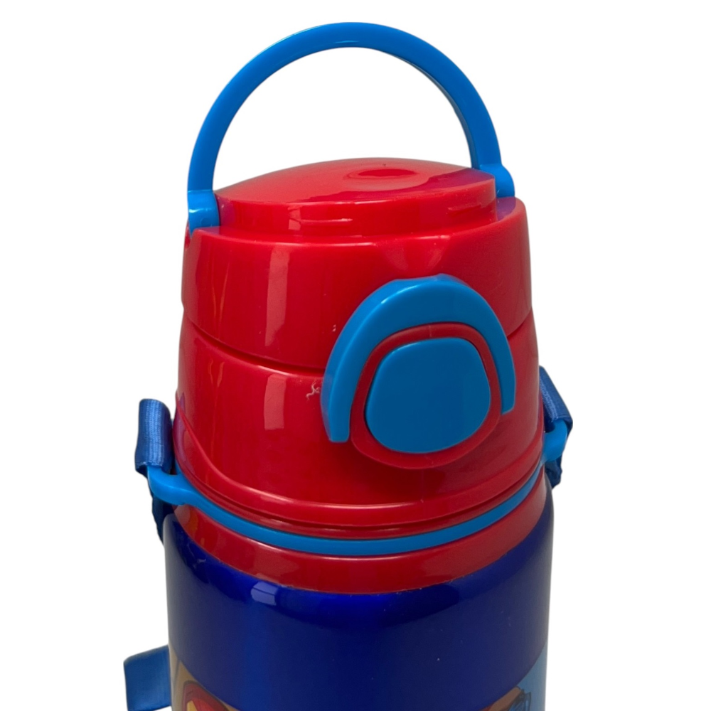 BORRACCIA IN ALLUMINIO AVENGERS MARVEL BOTTIGLIA 730 ML CON APERTURA POP-UP E TRACOLLA - 83188