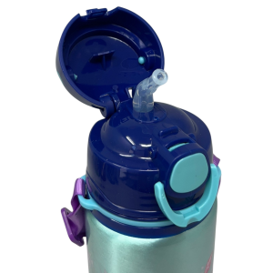 BORRACCIA IN ALLUMINIO FROZEN DISNEY BOTTIGLIA 730 ML CON APERTURA POP-UP E TRACOLLA - 83190