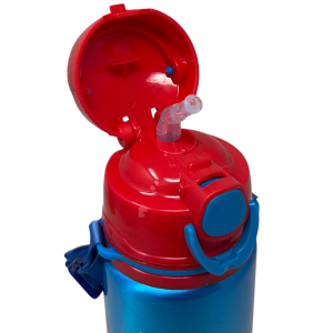 BORRACCIA IN ALLUMINIO PIKACHU POKÉMON BOTTIGLIA 730 ML CON APERTURA POP-UP E TRACOLLA - 83194