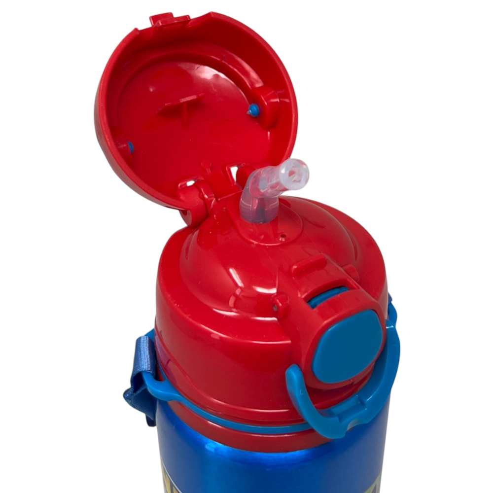 BORRACCIA IN ALLUMINIO SONIC THE HEDGEHOG BOTTIGLIA 730 ML CON APERTURA POP-UP E TRACOLLA - 83196