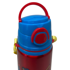 BORRACCIA IN ALLUMINIO SPIDERMAN MARVEL BOTTIGLIA 730 ML CON APERTURA POP-UP E TRACOLLA - 83197