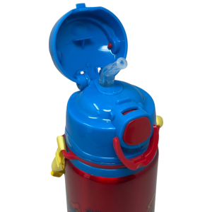 BORRACCIA IN ALLUMINIO SPIDERMAN MARVEL BOTTIGLIA 730 ML CON APERTURA POP-UP E TRACOLLA - 83197