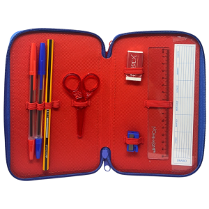 ASTUCCIO 3 ZIP SCUOLA TOPOLINO DISNEY MULTISCOMPARTO PORTACOLORI GIOTTO - 564796