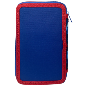 ASTUCCIO 3 ZIP SCUOLA SPIDERMAN MARVEL MULTISCOMPARTO PORTACOLORI GIOTTO - 508509