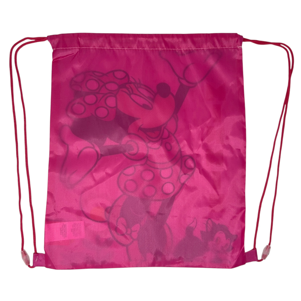 SACCA MINNIE FIGARO DISNEY BORSA SPORTIVA TEMPO LIBERO CON CHIUSURA A COULISSE 40X35 CM -  MIN36-0786