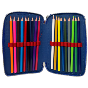 ASTUCCIO SCUOLA AVENGERS MARVEL MULTISCOMPARTO 3 ZIP PENNA PAPERMATE PENNARELLI GIOTTO - AV1192