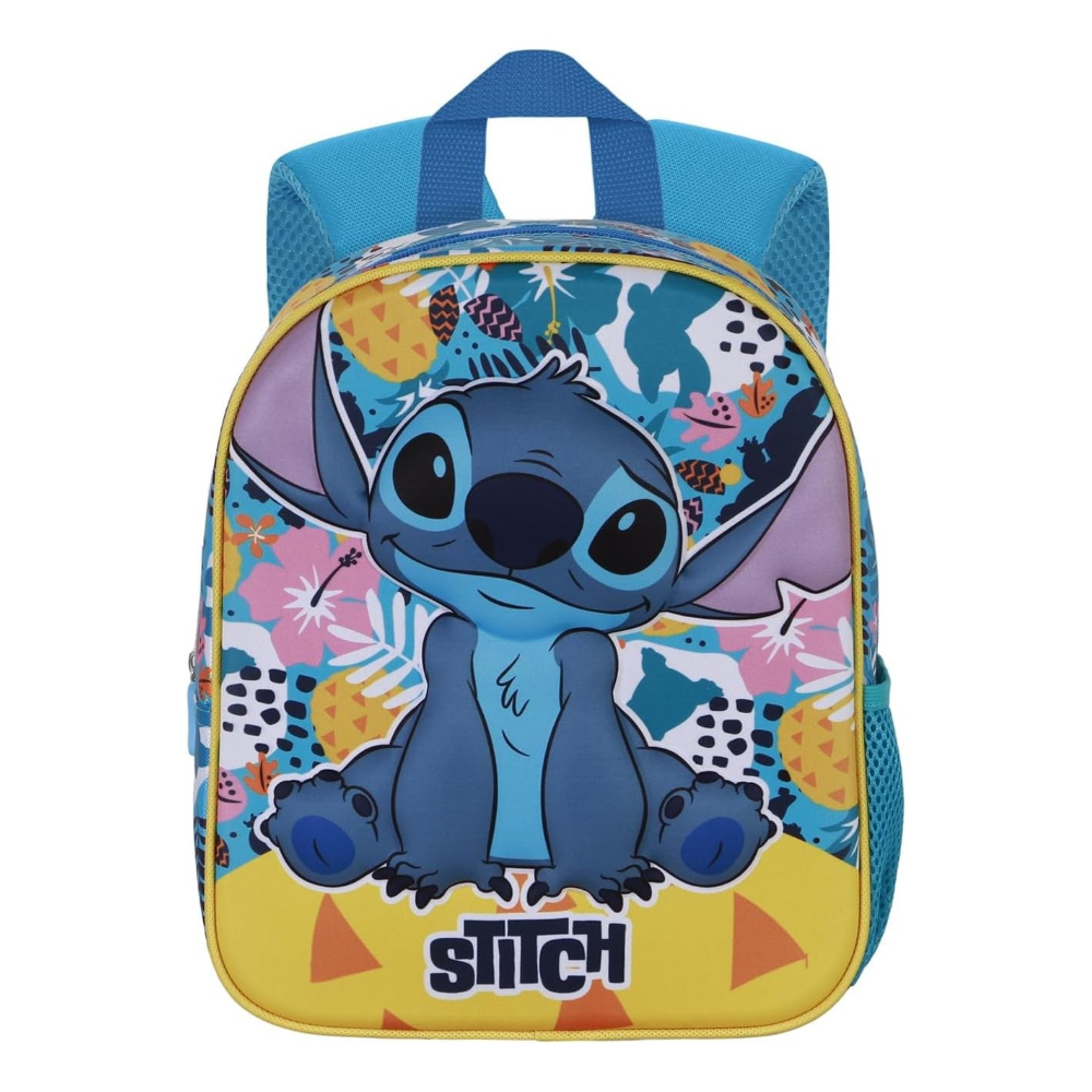 ZAINO ASILO 3D STITCH DISNEY BORSA 31 CM PER SCUOLA MATERNA O TEMPO LIBERO - 08196