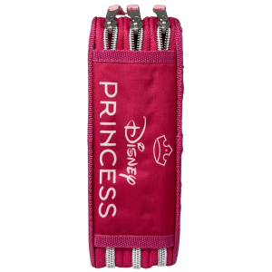 ASTUCCIO SCUOLA PRINCIPESSE DISNEY MULTISCOMPARTO 3 ZIP PAILLETTES REVERSIBILI PENNARELI GIOTTO - PR1225