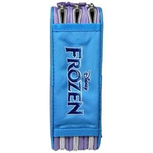 ASTUCCIO SCUOLA FROZEN DISNEY MULTISCOMPARTO 3 ZIP PAILLETTES REVERSIBILI PENNARELI GIOTTO - FR1225