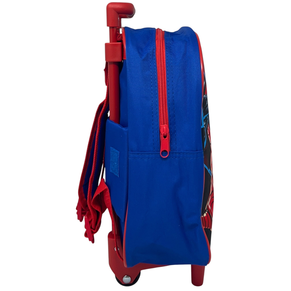 ZAINO ASILO TROLLEY SPIDERMAN MARVEL BORSA PER SCUOLA MATERNA TEMPO LIBERO - 1000ET284237