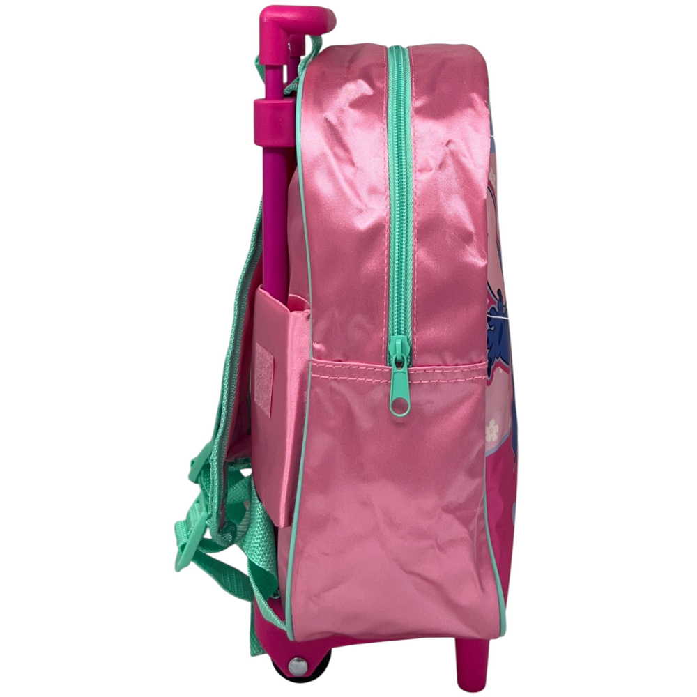 ZAINO ASILO TROLLEY STITCH E ANGEL DISNEY BORSA PER SCUOLA MATERNA TEMPO LIBERO - 1000ET284238