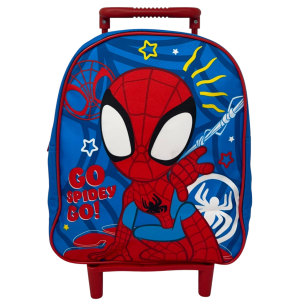 ZAINO ASILO TROLLEY SPIDEY MARVEL BORSA PER SCUOLA MATERNA TEMPO LIBERO - 508515