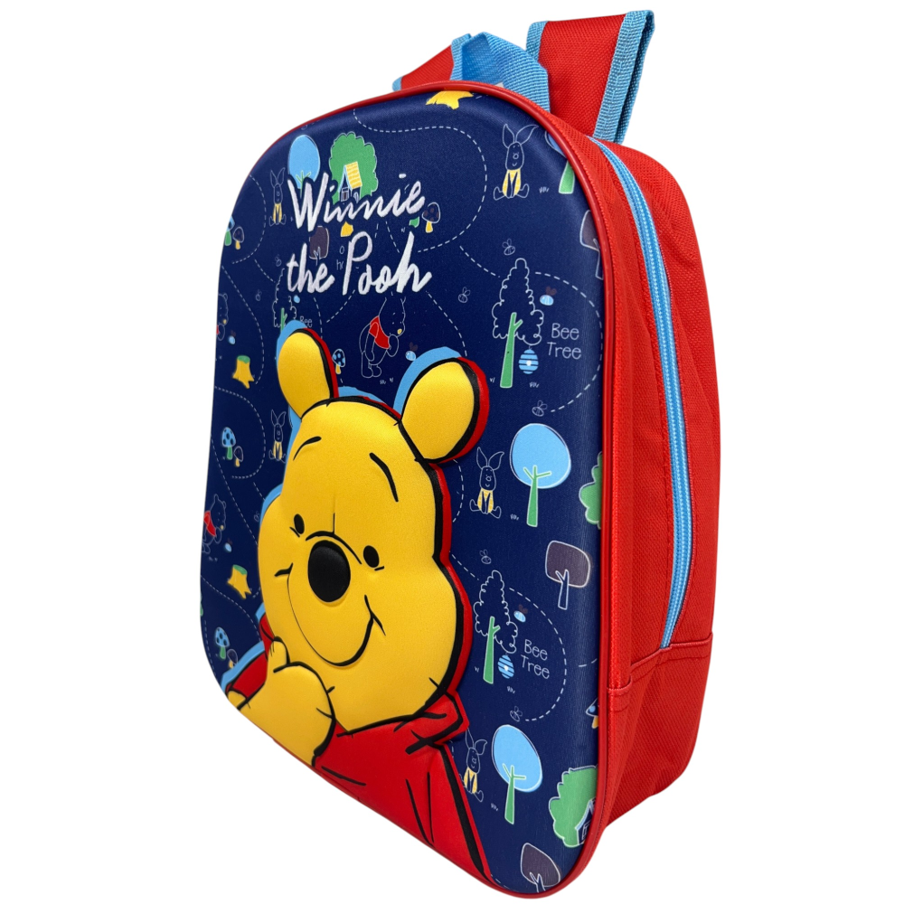 ZAINO ASILO 3D WINNIE THE POOH DISNEY IMMAGINE A RILIEVO BORSA SCUOLA TEMPO LIBERO - 1000EVA313253