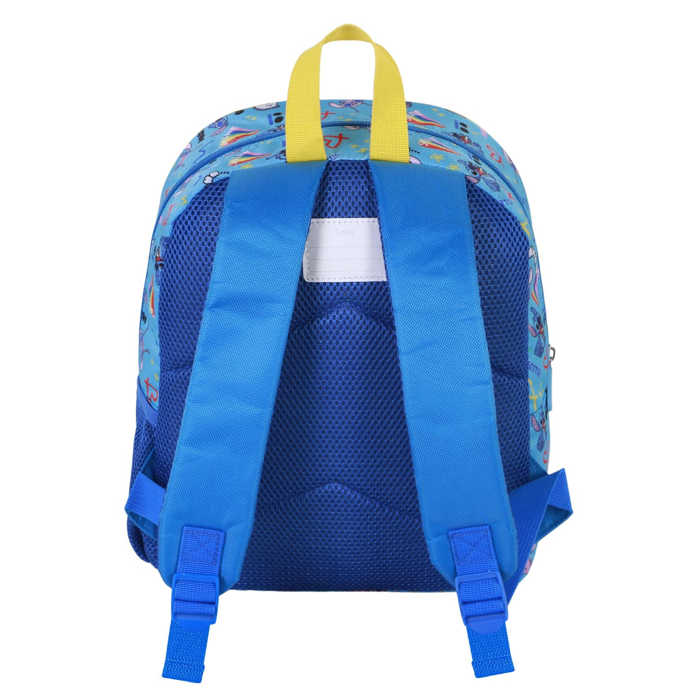 ZAINO ASILO 3D STITCH BLU DISNEY BORSA 31 CM PER SCUOLA MATERNA O TEMPO LIBERO - 07669