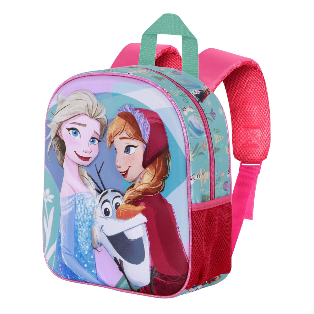 ZAINO ASILO 3D FROZEN DISNEY BORSA 31 CM PER SCUOLA MATERNA O TEMPO LIBERO- 08189