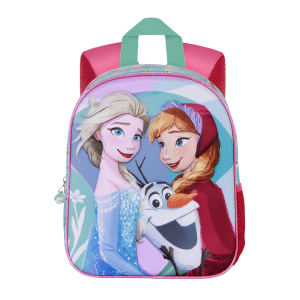 ZAINO ASILO 3D FROZEN DISNEY BORSA 31 CM PER SCUOLA MATERNA O TEMPO LIBERO- 08189