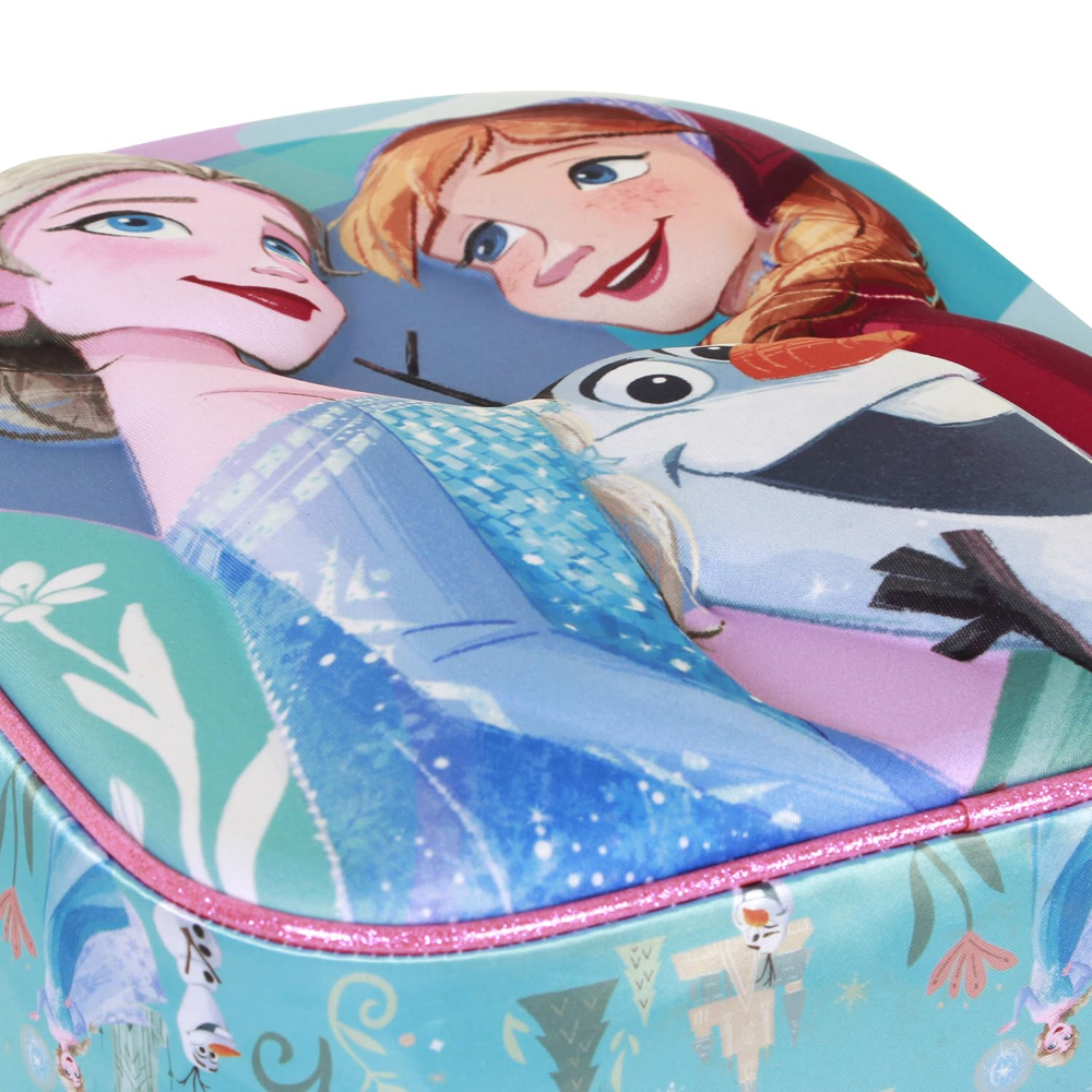 ZAINO ASILO 3D FROZEN DISNEY BORSA 31 CM PER SCUOLA MATERNA O TEMPO LIBERO- 08189
