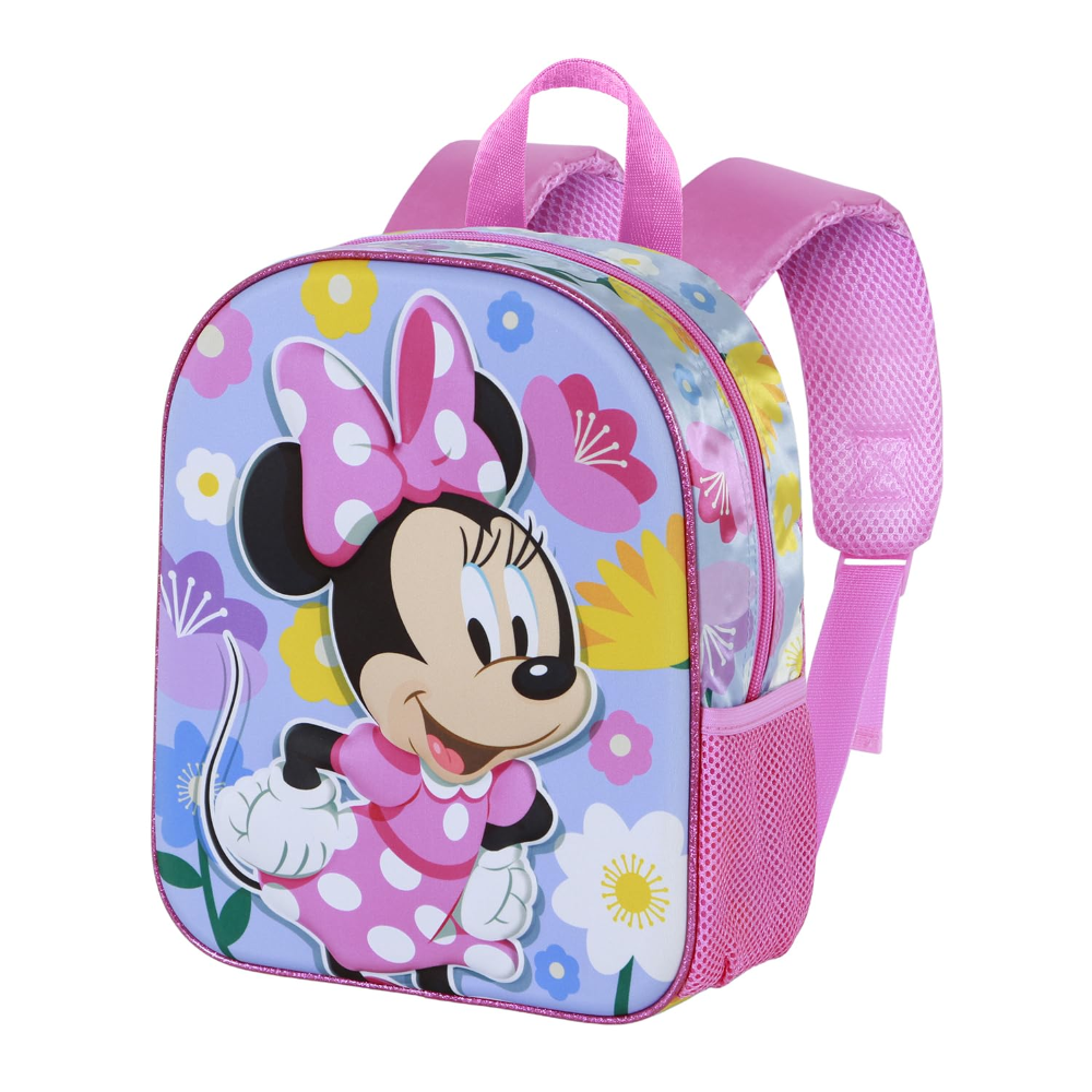 ZAINO ASILO 3D MINNIE MOUSE DISNEY BORSA 31 CM PER SCUOLA MATERNA O TEMPO LIBERO - 07654