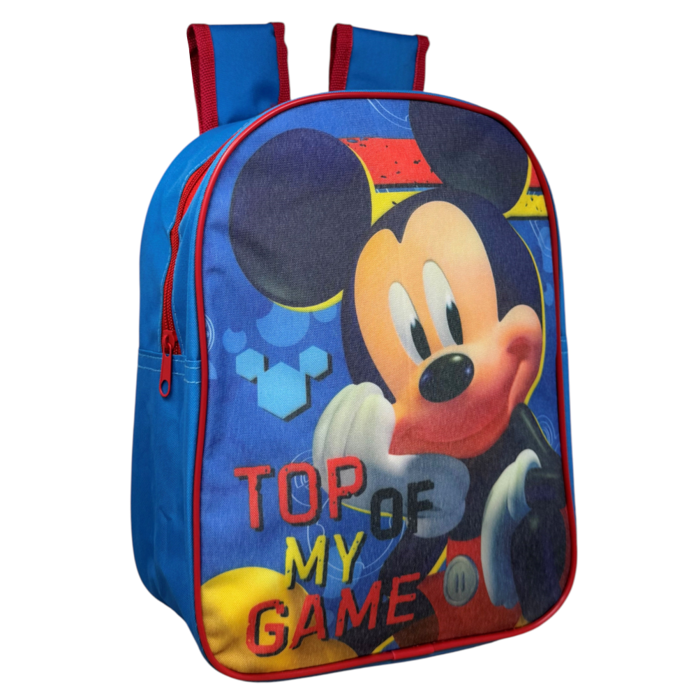 ZAINO ASILO MICKEY MOUSE DISNEY TOPOLINO BORSA SCUOLA TEMPO LIBERO - 1000E281405