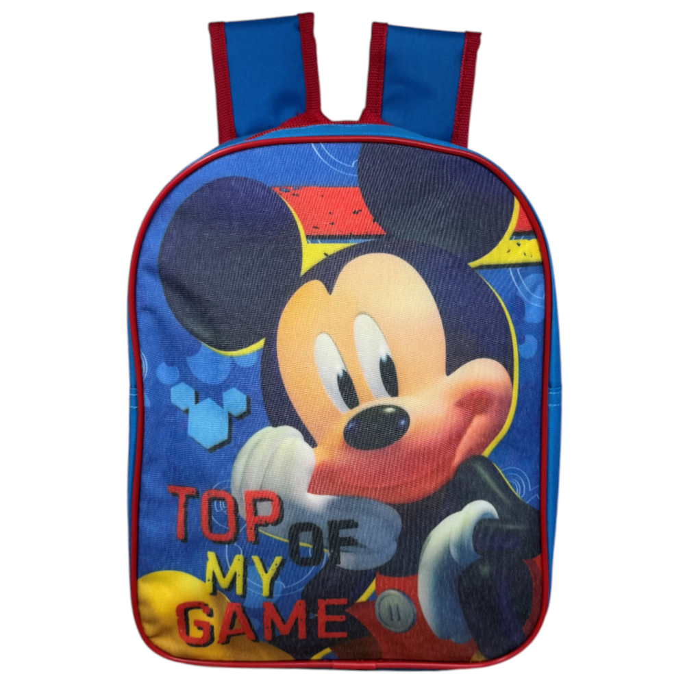 ZAINO ASILO MICKEY MOUSE DISNEY TOPOLINO BORSA SCUOLA TEMPO LIBERO - 1000E281405