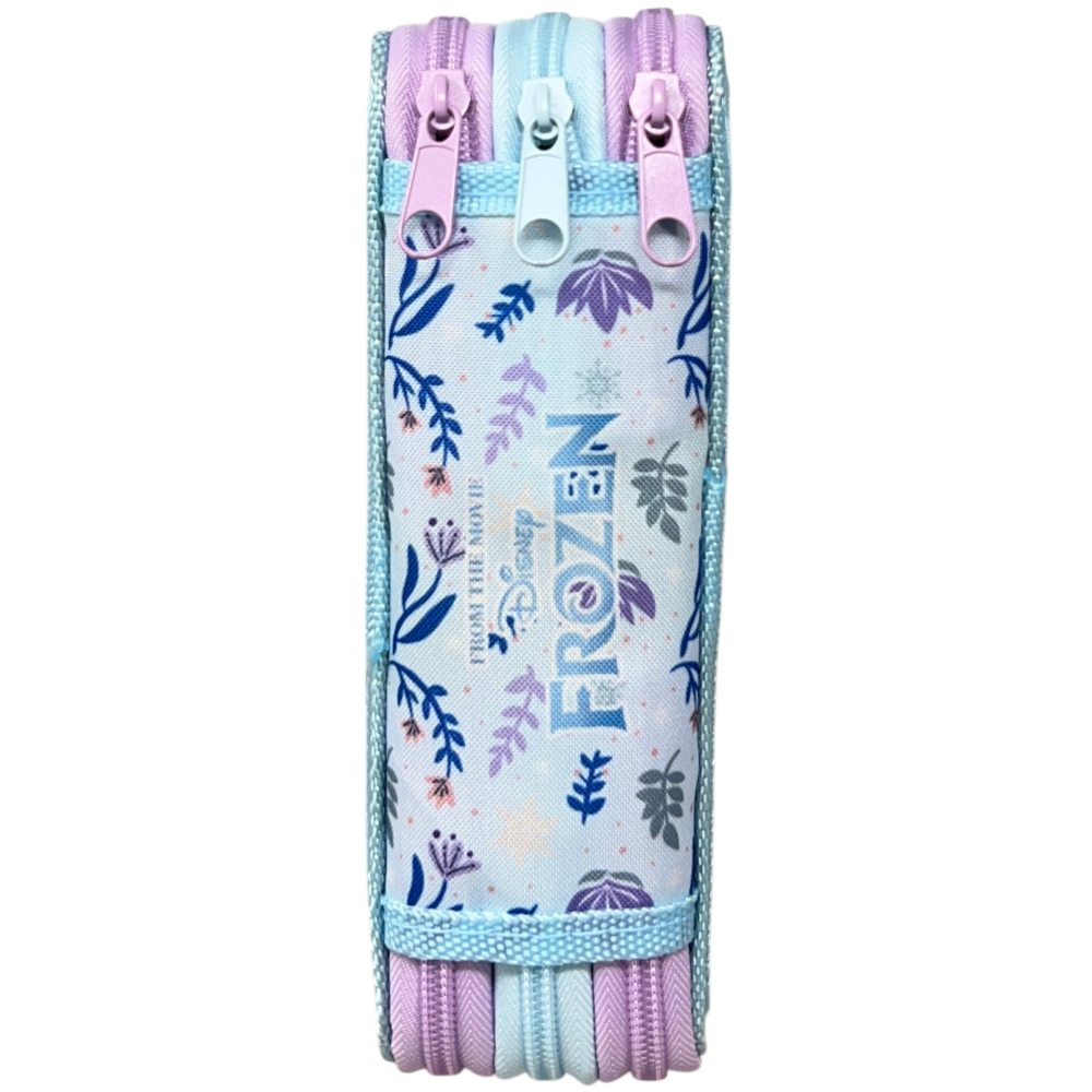 ASTUCCIO MULTISCOMPARTO FROZEN DISNEY 3 ZIP PER LA SCUOLA PORTACOLORI GIOTTO - 000565226