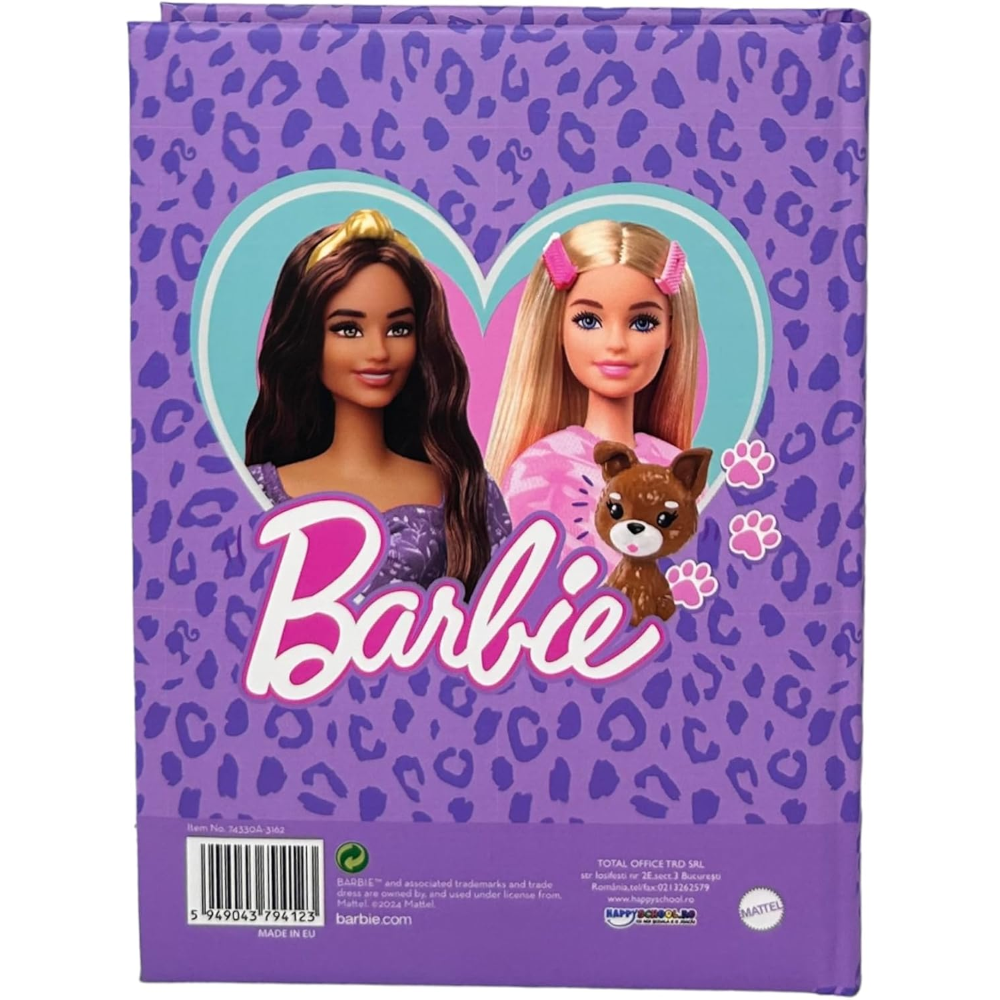 DIARIO BARBIE AGENDA10 MESI NON DATATO SCUOLA ELEMENTARE MEDIA - 74330A3162