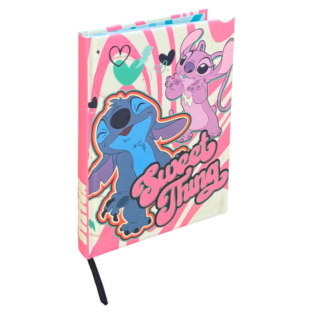 DIARIO STITCH E ANGEL DISNEY AGENDA 10 MESI NON DATATO SCUOLA ELEMENTARE MEDIA - 74330A3251
