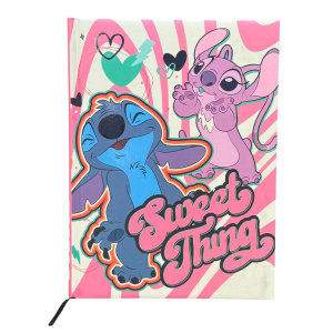 DIARIO STITCH E ANGEL DISNEY AGENDA 10 MESI NON DATATO SCUOLA ELEMENTARE MEDIA - 74330A3251