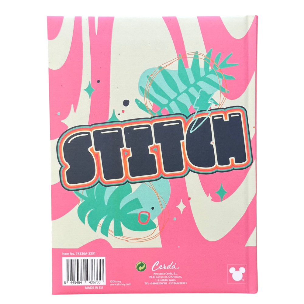 DIARIO STITCH E ANGEL DISNEY AGENDA 10 MESI NON DATATO SCUOLA ELEMENTARE MEDIA - 74330A3251