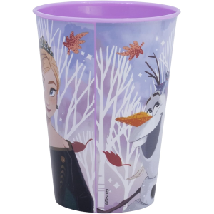 BICCHIERE FROZEN DISNEY PLASTICA SEMIRIGIDA RIUTILIZZABILE 260 ML BPA FREE - ST81007