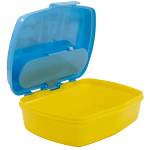 SET PRANZO TOPOLINO DISNEY 2 PEZZI BORRACCIA IN ALLUMINIO E PORTAMERENDA CON POSATE - ST74363