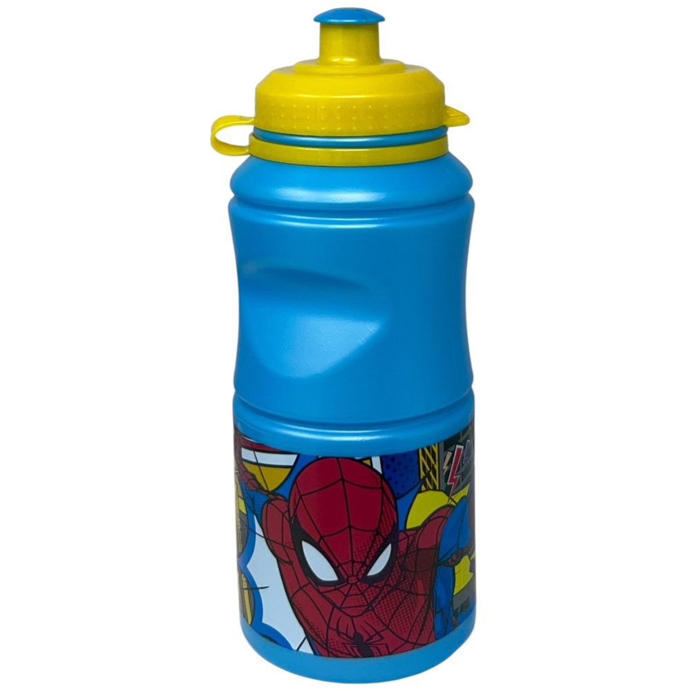 SET PRANZO SPIDERMAN MARVEL 2 PEZZI BORRACCIA 400 ML PORTAMERENDA - ST74773