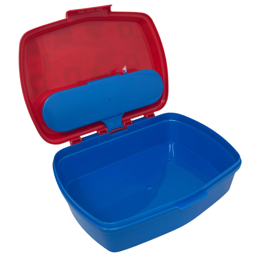 SET PRANZO SPIDERMAN MARVEL 2 PEZZI BORRACCIA IN ALLUMINIO E PORTAMERENDA CON POSATE - ST74763
