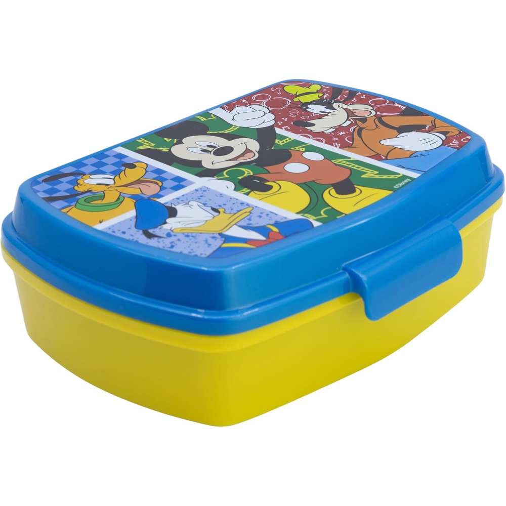 PORTAMERENDA TOPOLINO DISNEY PORTA PRANZO SCUOLA TEMPO LIBERO CM 17X14X6 - ST81174