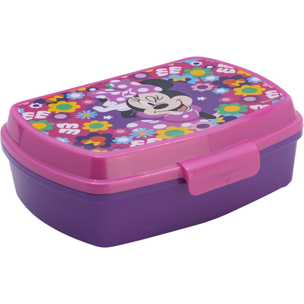 PORTAMERENDA MINNIE DISNEY PORTA PRANZO SCUOLA TEMPO LIBERO CM 17X14X6 - ST81274