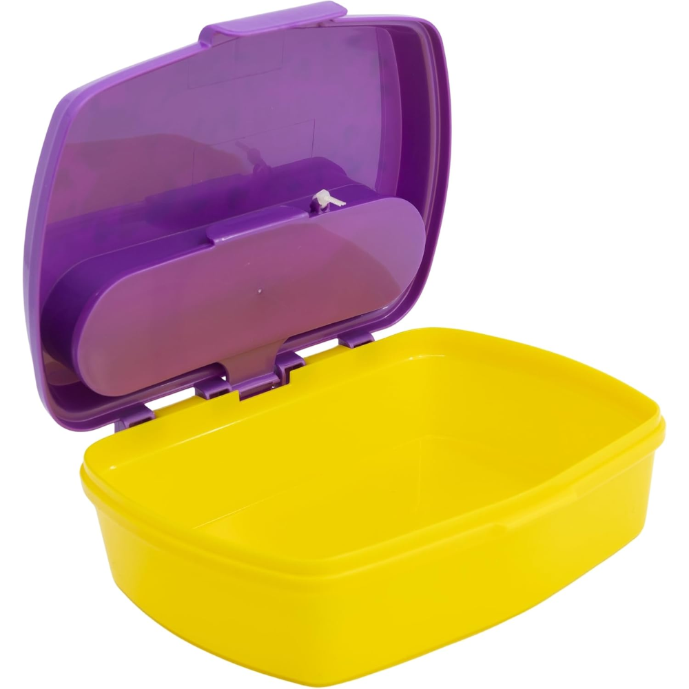 PORTAMERENDA CON POSATE MINNIE DISNEY FORCHETTA E CUCCHIAIO CONTENITORE PORTAPRANZO - ST81209