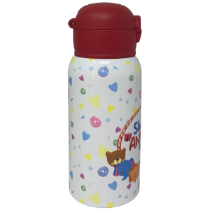 BORRACCIA TERMICA CON CANNUCCIA SWEET ANIMALS 500 ML APERTURA AUTOMATICA - MPBB06