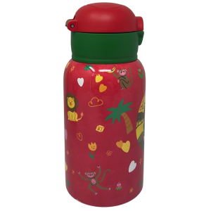 BORRACCIA TERMICA CON CANNUCCIA LEONCINO 500 ML APERTURA AUTOMATICA - MPBB07
