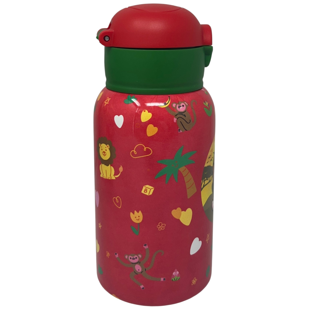 BORRACCIA TERMICA CON CANNUCCIA LEONCINO 500 ML APERTURA AUTOMATICA - MPBB07