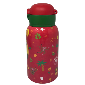 BORRACCIA TERMICA CON CANNUCCIA LEONCINO 500 ML APERTURA AUTOMATICA - MPBB07