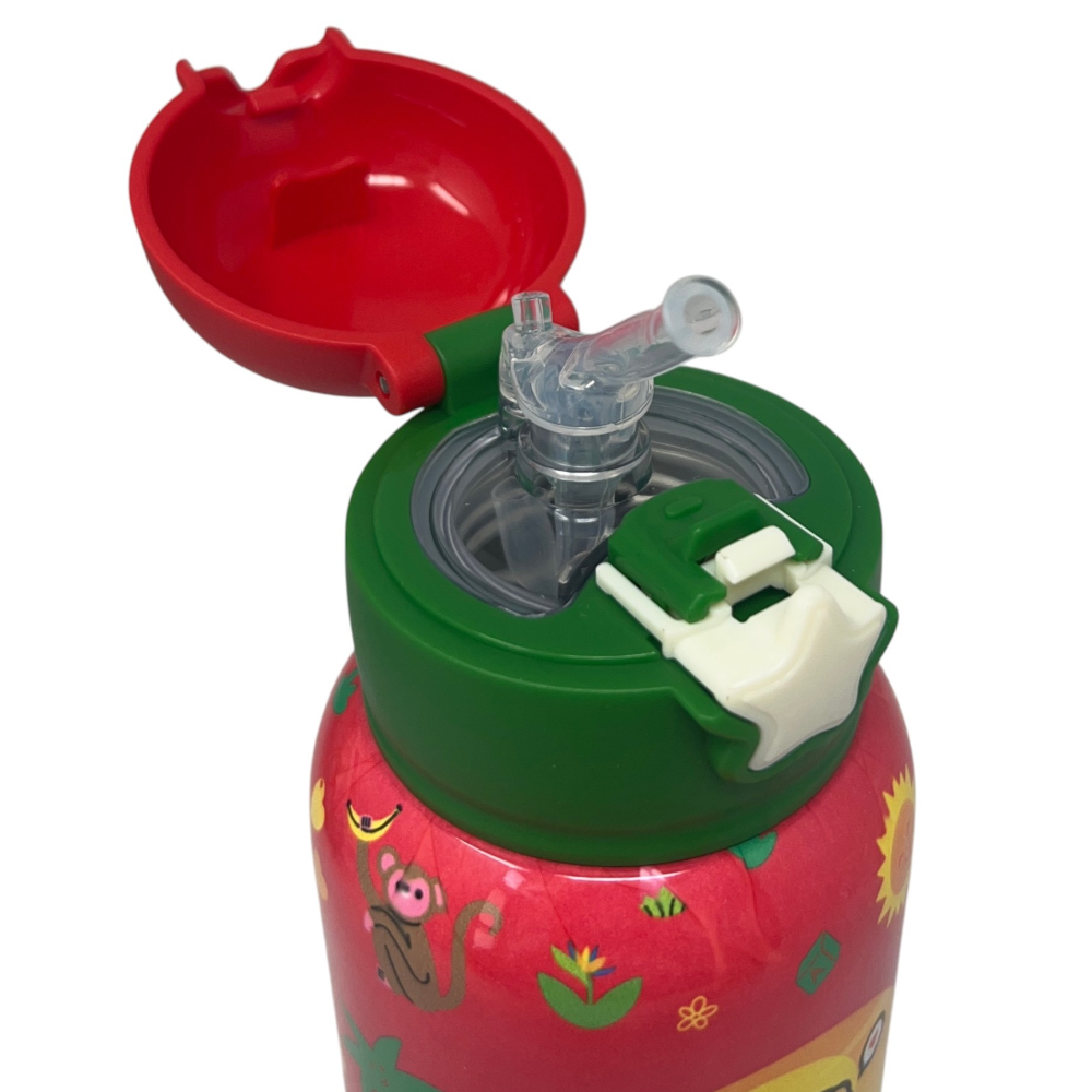 BORRACCIA TERMICA CON CANNUCCIA LEONCINO 500 ML APERTURA AUTOMATICA - MPBB07