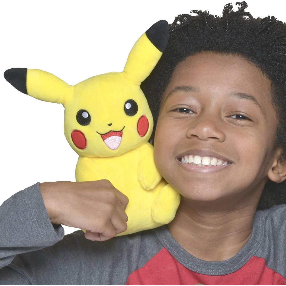PELUCHE PIKACHU POKÉMON MORBIDO PUPAZZO 20 CM IN FIBRA RICICLATA - 52316