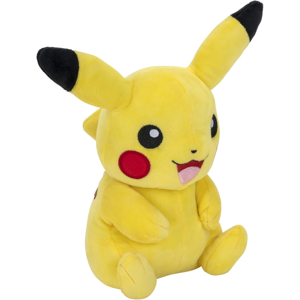 PELUCHE PIKACHU POKÉMON MORBIDO PUPAZZO 20 CM IN FIBRA RICICLATA - 52316