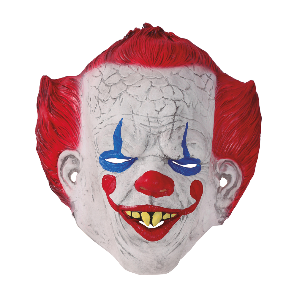 MASCHERA CLOWN IT IN LATTICE ADULTO ACCESSORI TRAVESTIMENTO HALLOWEEN - 2253