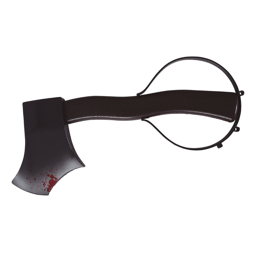 CERCHIETTO ASCIA INSANGUINATA 28 CM ACCESSORI TRAVESTIMENTO HALLOWEEN - 26194