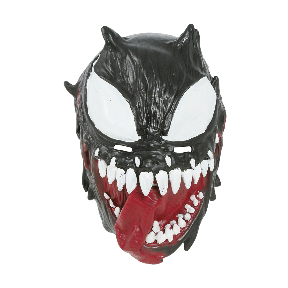MASCHERA VENOM EROE IN LATTICE ADULTO ACCESSORI TRAVESTIMENTO HALLOWEEN - 2940