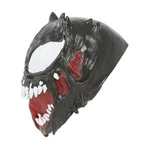 MASCHERA VENOM EROE IN LATTICE ADULTO ACCESSORI TRAVESTIMENTO HALLOWEEN - 2940