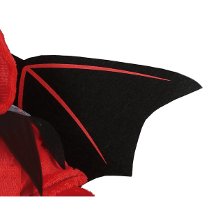COSTUME VESTITO LITTLE DEVIL TRAVESTIMENTO DIAVOLETTO PER BAMBINI HALLOWEEN CARNEVALE COSPLAY